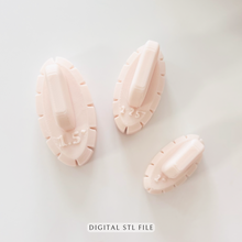 Load image into Gallery viewer, Hoop Earring Guide | Polymer Clay | STL Files (Digital Download)