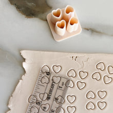 Load image into Gallery viewer, Mini Heart multi clay cutter