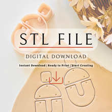 Load image into Gallery viewer, Amara Clay Cutter | STL File