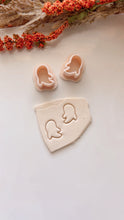 Load image into Gallery viewer, Mini Ghost Clay Cutter Set(2pc)