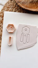 Load image into Gallery viewer, Hexagon Clay Cutter Set