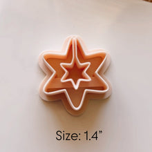 Load image into Gallery viewer, 3d Star Clay Cutter