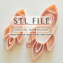 Load image into Gallery viewer, Puffy Rocket Ship Clay Cutter | STL File (Digital Download)