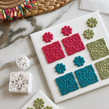 Load image into Gallery viewer, Florecita Tile Clay Earring Cutter