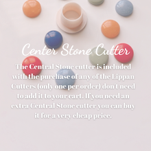 Load image into Gallery viewer, Flower Pie Clay Cutter set (Center Stone cutter included)