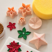 Load image into Gallery viewer, Poinsettia Kit | Polymer Clay Flower Making Tool