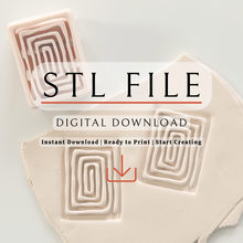 Load image into Gallery viewer, Polymer Clay Stamp | STL file (Digital Download)