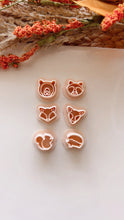Load image into Gallery viewer, Woodland Animals Clay Cutters