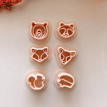 Load image into Gallery viewer, Woodland Animals Clay Cutters