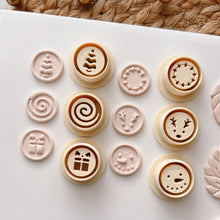 Load image into Gallery viewer, Christmas Studs Clay Cutter
