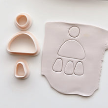 Load image into Gallery viewer, Half Circle Clay Cutter Set