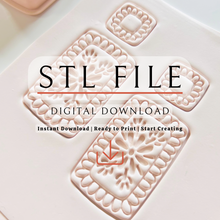 Load image into Gallery viewer, Center Plate Clay Cutter | Polymer Clay | STL Files (Digital Download)