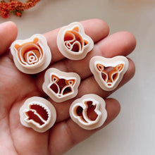 Load image into Gallery viewer, Woodland Animals Clay Cutters