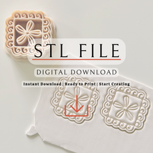 Load image into Gallery viewer, Corale Polymer Clay Cutter | STL File (Digital Download)