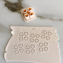 Load image into Gallery viewer, Mini Heart multi clay cutter