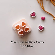 Load image into Gallery viewer, Mini Heart Multiple Cutter
