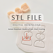 Load image into Gallery viewer, Polymer Clay Cutter | STL File (Digital Download)