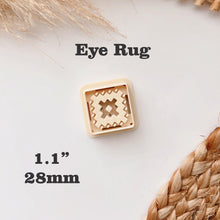 Load image into Gallery viewer, Eye Rug Clay Cutter