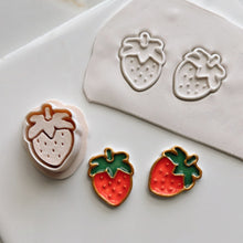 Load image into Gallery viewer, Strawberry Clay Cutter