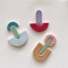 Load image into Gallery viewer, Double Rainbow Clay Cutter Set