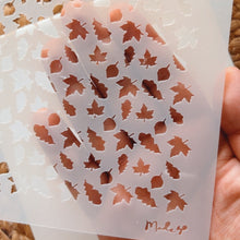 Load image into Gallery viewer, Maple Leaves Stencil