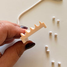 Load image into Gallery viewer, 2-in-1 Polymer Clay Tool | Strip Measuring Guide & 6mm Bead Roller