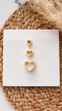 Load image into Gallery viewer, Hearts Clay Cutters Set