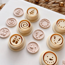 Load image into Gallery viewer, Christmas Studs Clay Cutter