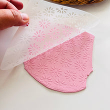 Load image into Gallery viewer, Amelie Polymer Clay Stencil | Texture Sheet