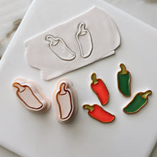 Load image into Gallery viewer, Jalapeño Clay Cutter Set