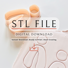 Load image into Gallery viewer, Forever Always Clay Cutter | Polymer Clay | STL Files (Digital Download)