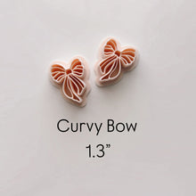 Load image into Gallery viewer, Curvy Bow Clay Cutter