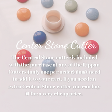 Load image into Gallery viewer, Petal Mirror Clay Cutter Set (Center Stone cutter included)