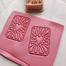 Load image into Gallery viewer, Heart Card Clay Cutter