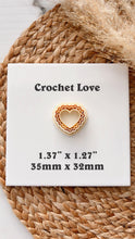 Load image into Gallery viewer, Crochet Love Clay Cutter