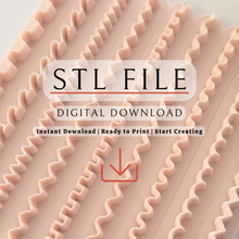Load image into Gallery viewer, Edge Cutter Set For Polymer Clay | STL File (Digital Download)