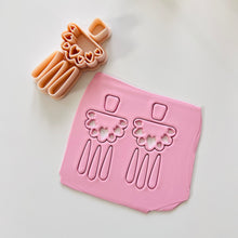 Load image into Gallery viewer, Amorcito Papel Picado Clay Cutter