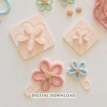 Load image into Gallery viewer, Flower Loop Maker Large | 1.5” Polymer Clay Flower Tool | STL File (Digital Download)