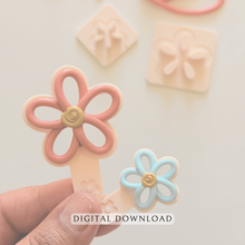 Load image into Gallery viewer, Flower Loop Maker Large | 1.5” Polymer Clay Flower Tool | STL File (Digital Download)