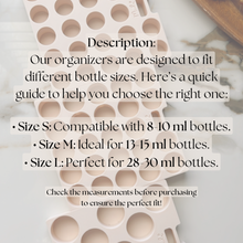 Load image into Gallery viewer, Bottle Organizer for Inks and Liquid Clay | For Drawers and Desks