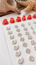 Load image into Gallery viewer, Sea & Ocean Studs Clay Cutter set