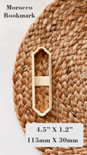 Load image into Gallery viewer, Morocco Bookmark Clay Cutter