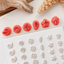 Load image into Gallery viewer, Sea & Ocean Studs Clay Cutter set