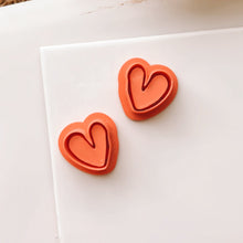 Load image into Gallery viewer, Toy Heart Clay Cutter Set