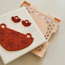Load image into Gallery viewer, Rotating Tile Stand | Polymer Clay Tool for 6” x 6” Tiles
