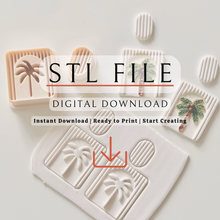 Load image into Gallery viewer, Palmar Polymer Clay Cutter | STL File (Digital Download)
