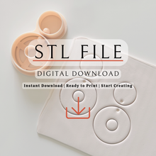 Load image into Gallery viewer, Polymer Clay Cutter | STL File (Digital Download)
