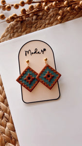 Aztec Earrings