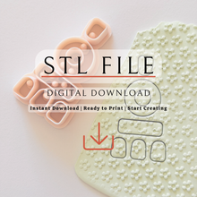 Load image into Gallery viewer, Nebula Small Polymer Clay Cutter | STL File (Digital Download)

