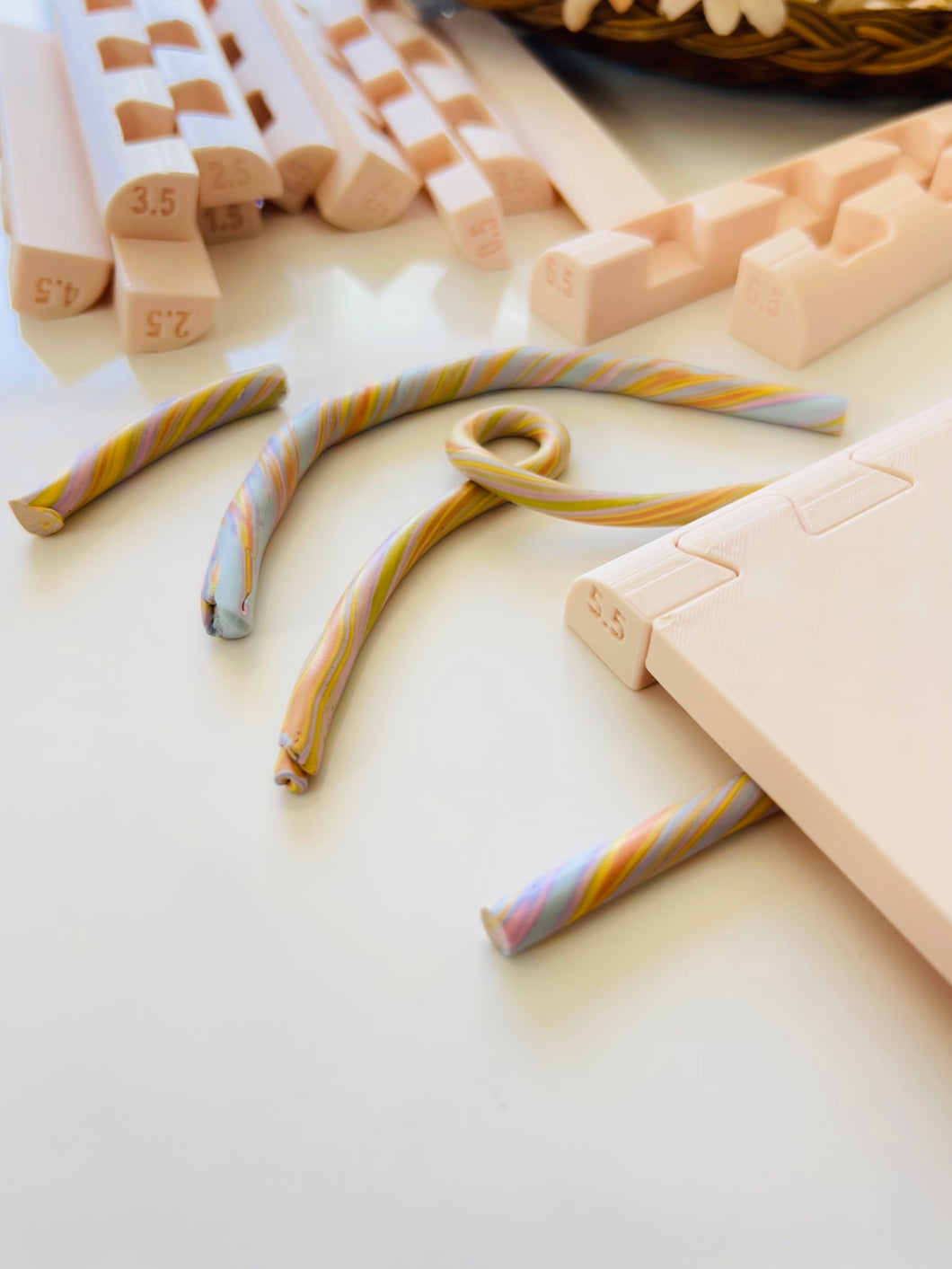 Hoop & Strip Roller Guide | Polymer Clay Tool | Polymer Clay Earrings |MadeCutters Edition